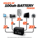 Rich Solar 12V 100Ah LiFePO4  Lithium Iron Phosphate Battery – 5000+ Cycles, 10+ Year Lifespan | BACKORDER Power Generation Rich Solar   