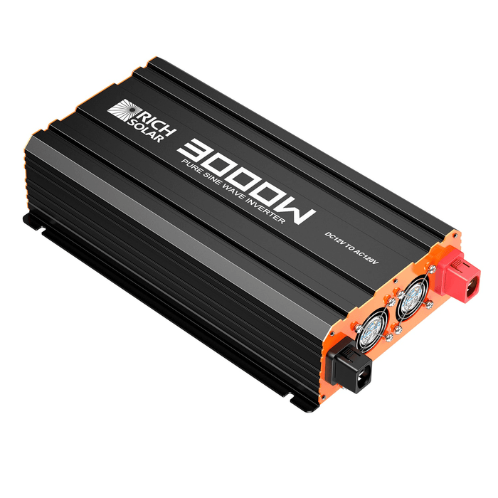 Rich Solar  3000-Watt 12 Volt Industrial Pure Sine Wave Inverter Power Generation Rich Solar   