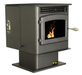 US Stove Company Freestanding Pellet Stove with Hopper Capacity of 45 LBS | 40,000 BTUs Heating US Stove Company   