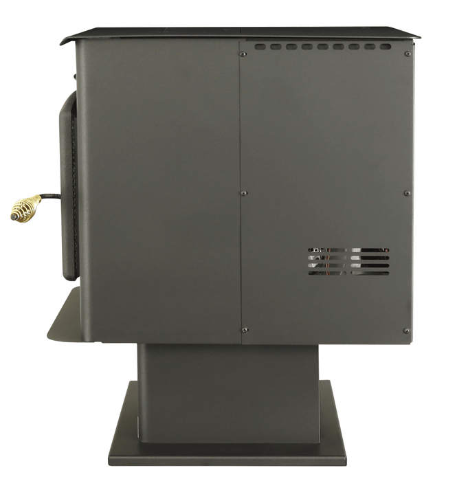 US Stove Company Freestanding Pellet Stove with Hopper Capacity of 45 LBS | 40,000 BTUs Heating US Stove Company   