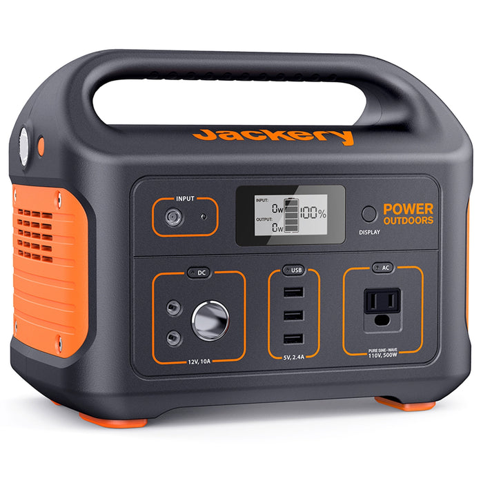 Jackery Explorer 550 With Built-in MPPT Power Generation Jackery   