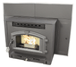 US Stove Company Multi-Fuel Fireplace Insert with Hopper Capacity of 60 LBS | Heats 2,000 Sq. Ft. Heating US Stove Company   