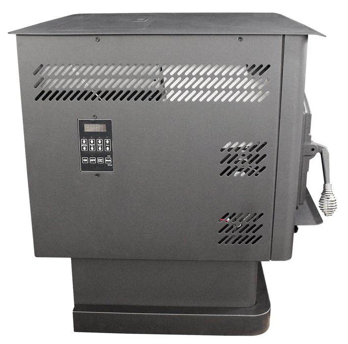 US Stove Company Multi-Fuel 6041 Stove with Blower and 60 LB Hopper | Heats 2,000 Sq. Ft. Heating US Stove Company   