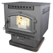 US Stove Company Multi-Fuel 6041 Stove with Blower and 60 LB Hopper | Heats 2,000 Sq. Ft. Heating US Stove Company   