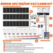 Rich Solar 8000W 48V 120/240VAC Cabin Kit With 40KWh Battery Power Generation Rich Solar   