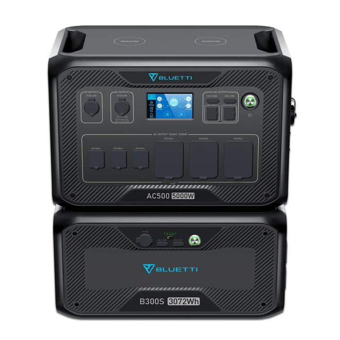 Bluetti AC500 + B300S Battery Backup | 5,000W with Expandable Capacity Power Generation Bluetti   