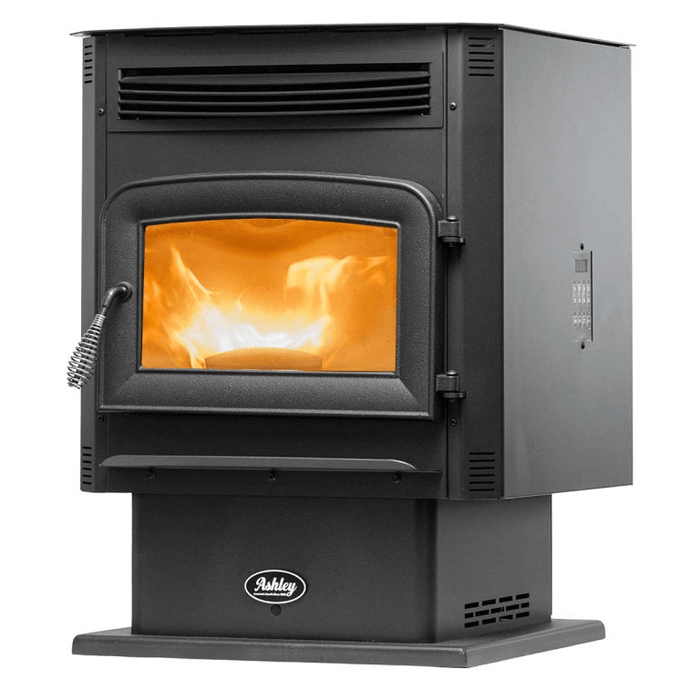 Ashley Hearth AP5617-P Pellet Stove with 90 lb. Hopper | Heats 1,700 Sq. Ft. Heating Ashley   