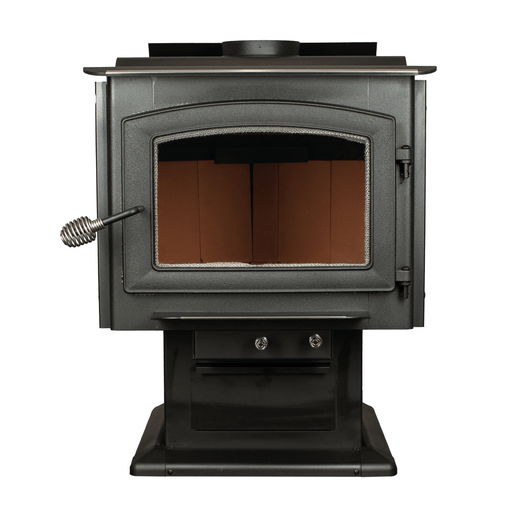 Ashley Wood Stove 3,200 Sq. Ft. Large Pedestal & Blower | 152,000 BTUs Heating Ashley   