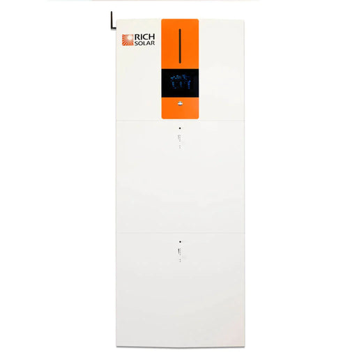 Rich Solar All in One Energy Storage System | Controller, Inverter & 10kWh Batteries Power Generation Rich Solar   