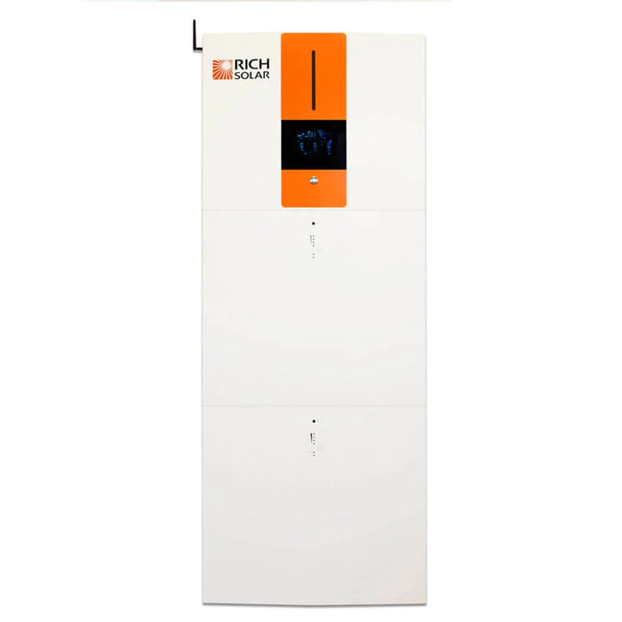 Rich Solar All in One Energy Storage System | Controller, Inverter & 10kWh Batteries Power Generation Rich Solar   