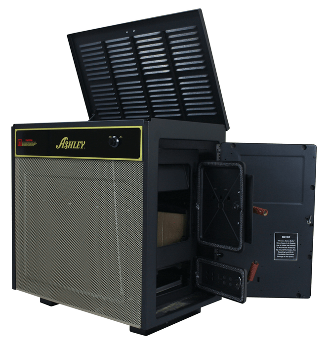 Ashely Coal Circulator in Black | Heats 2000 Sq. Ft. Heating Ashley   