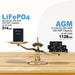 AIMS Power LiFePO4 200 AH 48 Volt Lithium Battery Power Generation AIMS Power   