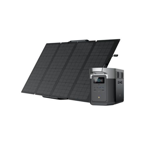 EcoFlow DELTA Max 2000 With 160W Solar Panel | Up to 6 kWh Power Generation EcoFlow   